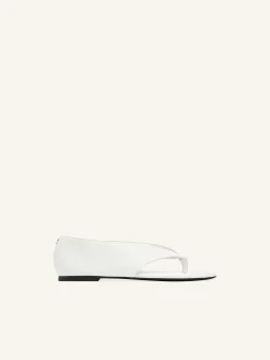 BALLERINES OUVERTES EN CUIR