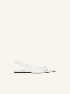 BALLERINES SLINGBACK RACER EN CUIR