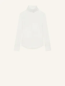 BLOUSE COL FOULARD