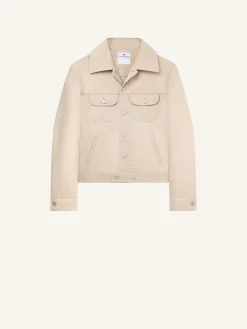 BLOUSON TRUCKER EN TWILL