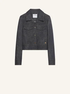 BLOUSON TRUCKER UTILITAIRE EN DENIM