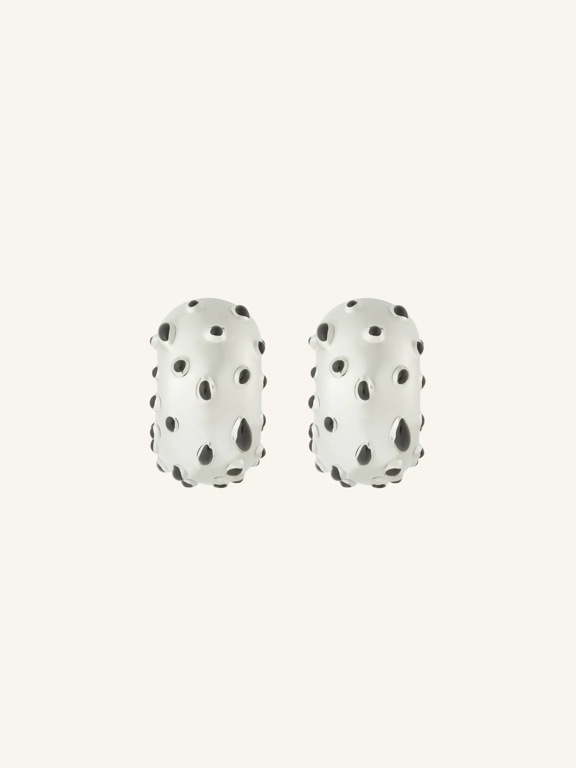 BOUCLES D'OREILLES INFINI MOUCHETÉES