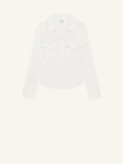 CHEMISE EN SATIN 2 POCHES