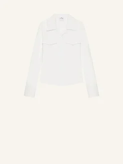 CHEMISE EN SATIN 2 POCHES