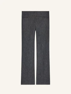 PANTALON BOOTCUT CEINTURÉ EN DENIM