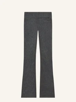 PANTALON BOOTCUT CEINTURÉ EN DENIM