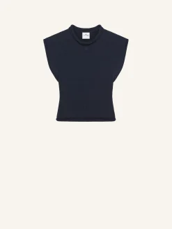 PULL COURT SANS MANCHES