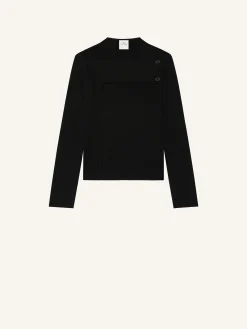 PULL EN MAILLE COTELÉE