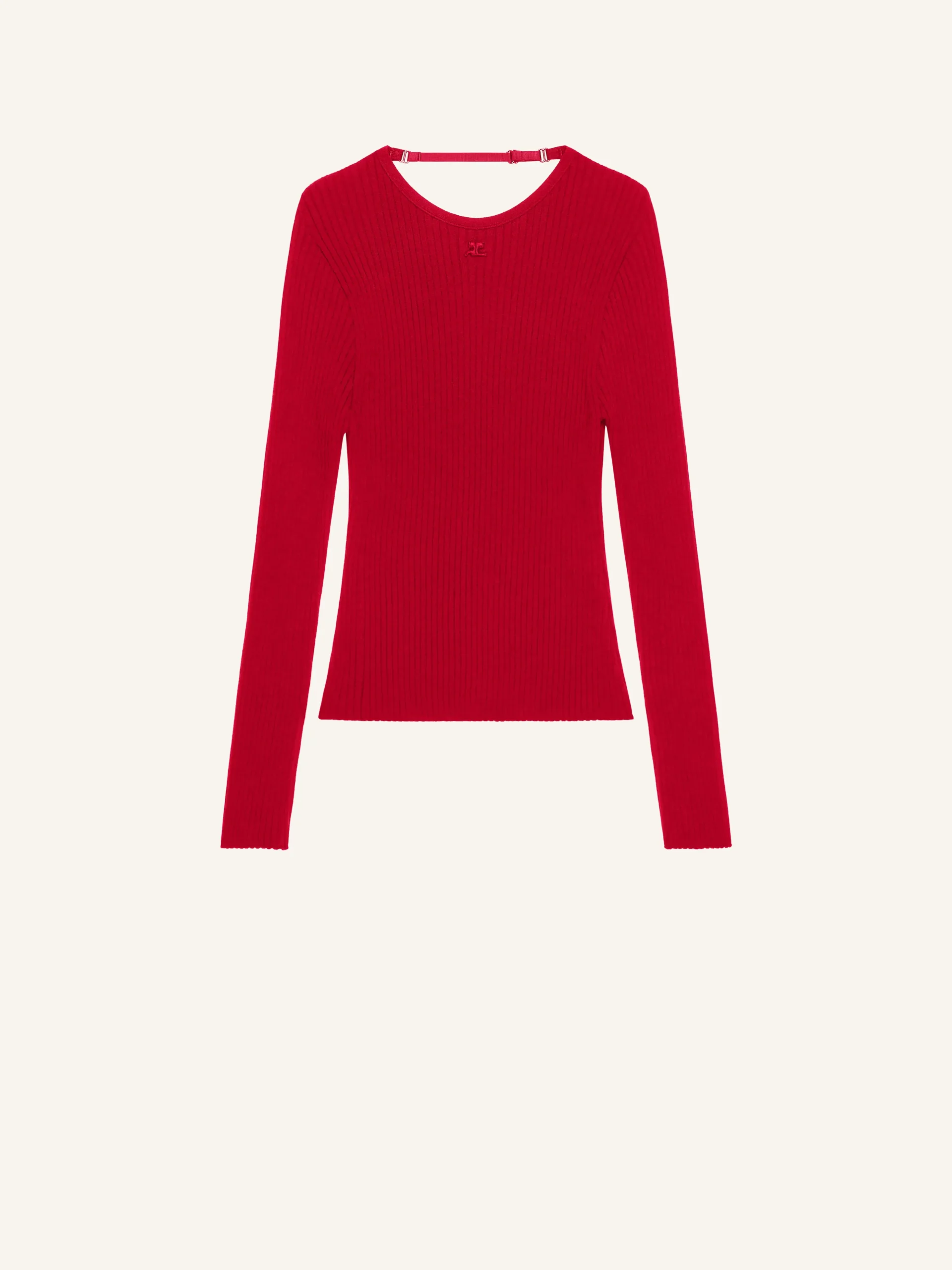 PULL EN MAILLE DÉTAIL LINGERIE