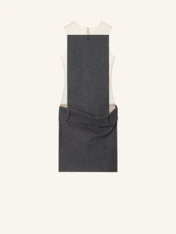 ROBE CARRÉ MAGIQUE EN DENIM