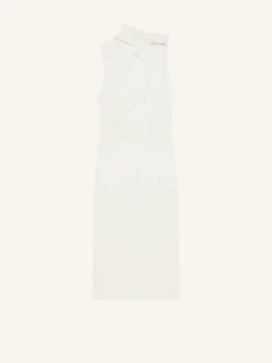 ROBE DRAPÉE SANS MANCHES