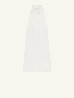 ROBE FOULARD SANS MANCHES