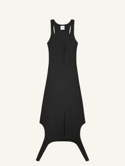 ROBE MIDI INVERSÉE EN MAILLE LÉGÈRE