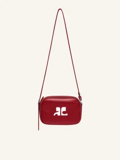 SAC CAMERA RÉÉDITION EN CUIR LISSE