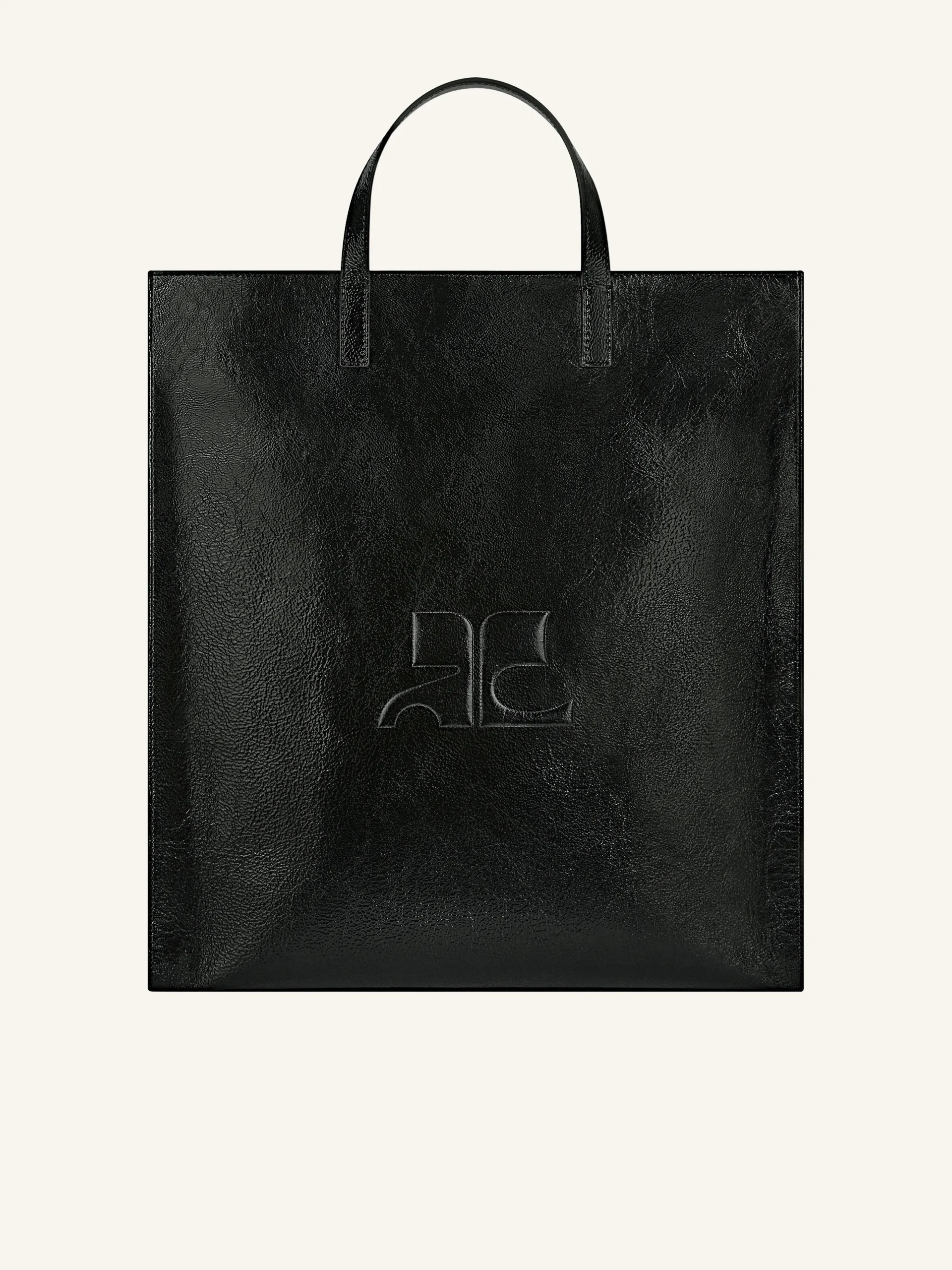 TOTE BAG AC EN CUIR NAPLACK