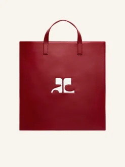 TOTE BAG RÉÉDITION EN CUIR LISSE