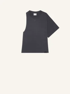 T-SHIRT SCUBA ASYMÉTRIQUE STONEWASHED