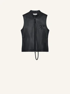 VESTE CITY EN CUIR
