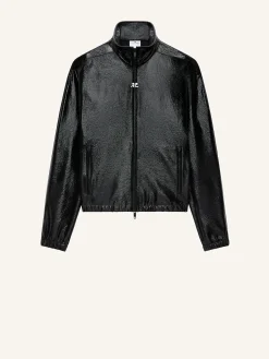 VESTE TRACKSUIT EN VINYLE