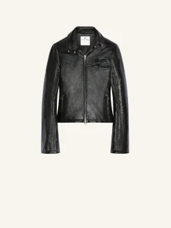 VESTE ZIPPÉE EN VINYLE